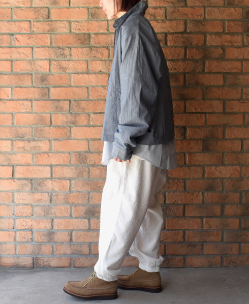 NVL2503SPD SEERSUCKER PLAIN OVERDYE EASY PANTS