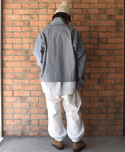 NVL2503SPD SEERSUCKER PLAIN OVERDYE EASY PANTS