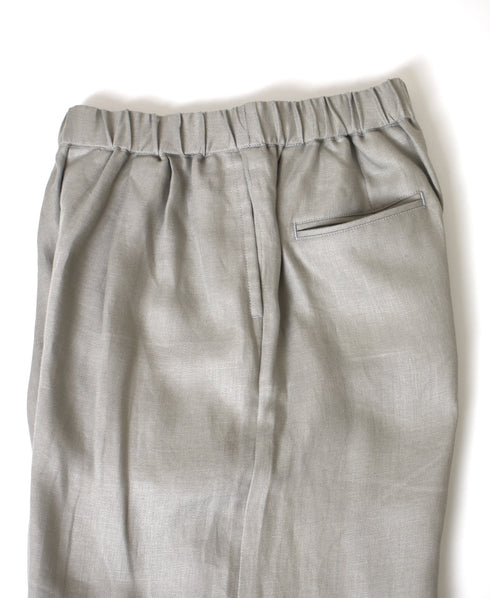 GNMDS2502NLT LINEN TWILL 2TUCK WIDE EASY PANTS