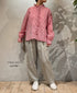 GNMDS2501NLT LINEN TWILL 2TUCK TAPERED EASY PANTS