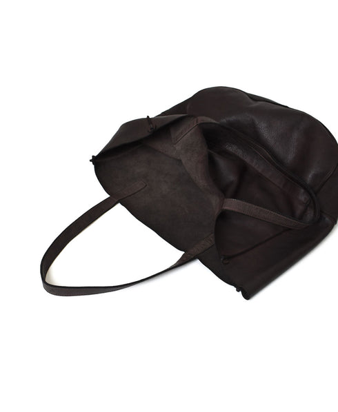 SVMDSH2511 COW LEATHER TOTE BAG