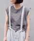 GNSL24042 SLUB VINTAGE CREW-NECK FRENCH/SL SHIRT