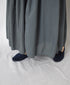 NMDS25236D COTTON & LINEN PATCHWORK RAJASTHAN TUCK GATHERED SKIRT
