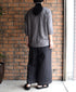 GNSL25041 SLUB VINTAGE CREW-NECK 3/4SL LONG SHIRT