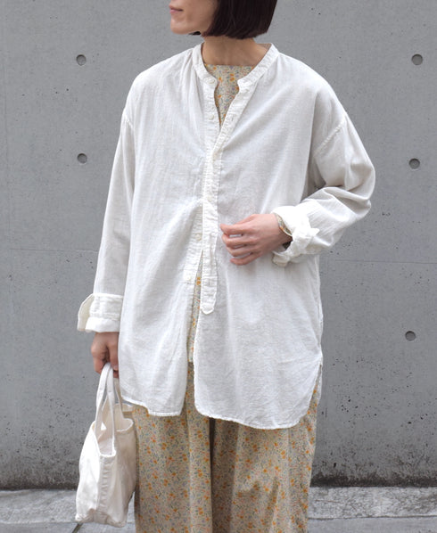 INAM2501G3D 30s GAUZE OVERDYE UTILITY SHIRT