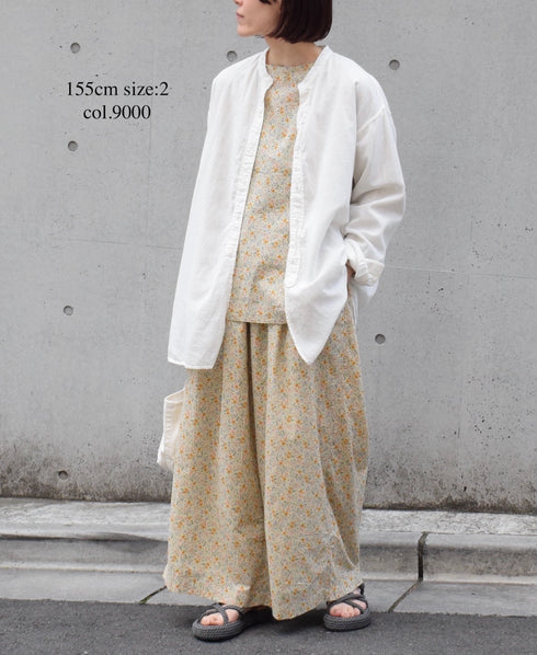 INAM2501G3D 30s GAUZE OVERDYE UTILITY SHIRT