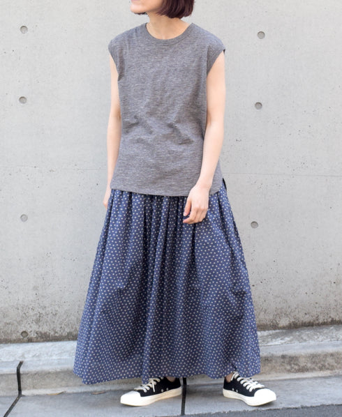 GNSL24042 SLUB VINTAGE CREW-NECK FRENCH/SL SHIRT