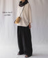 GNSL25041 SLUB VINTAGE CREW-NECK 3/4SL LONG SHIRT
