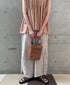ANMDS2501 RAFFIA ONE HANDLE BARREL BAG