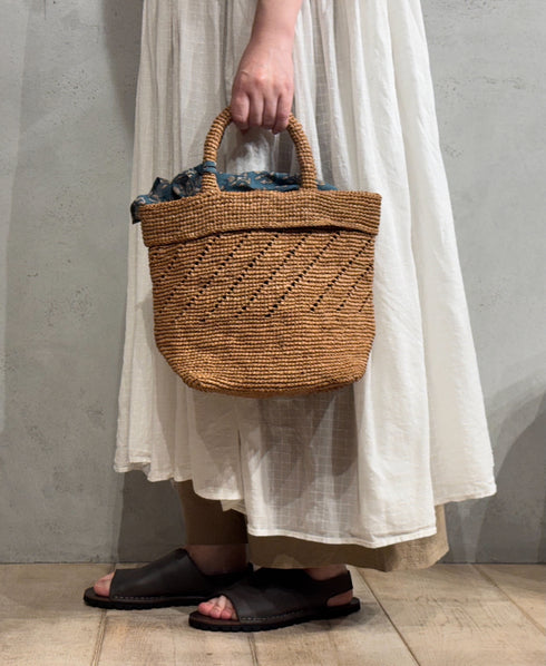 ANMDS2301 RAFFIA M BAG (COMBI)