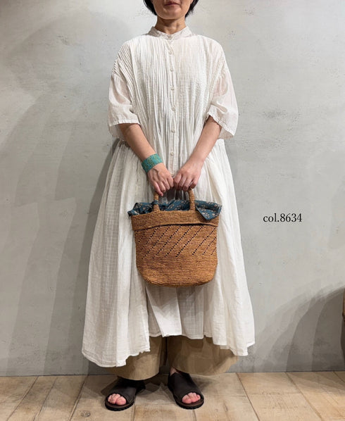 ANMDS2301 RAFFIA M BAG (COMBI)