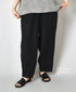 INSL24206 60s LINEN PLAIN EASY PANTS