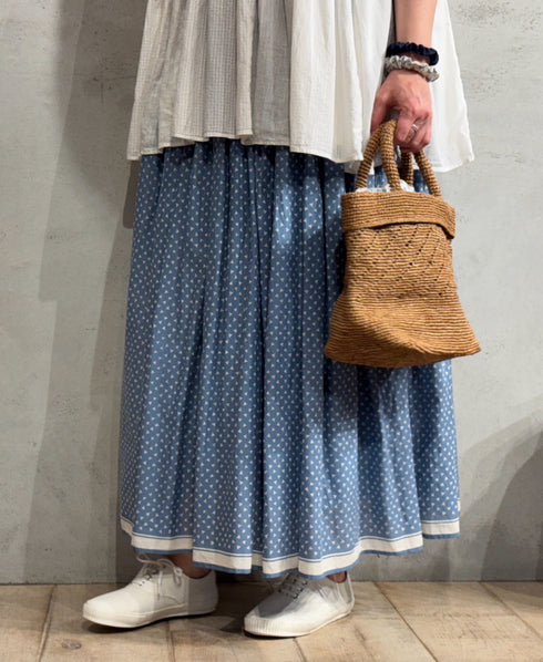 ANMDS2301 RAFFIA M BAG (COMBI)