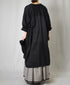 INMDS25105 80s VOILE TRIANGLE BLOCK PRINT GATHERED SKIRT