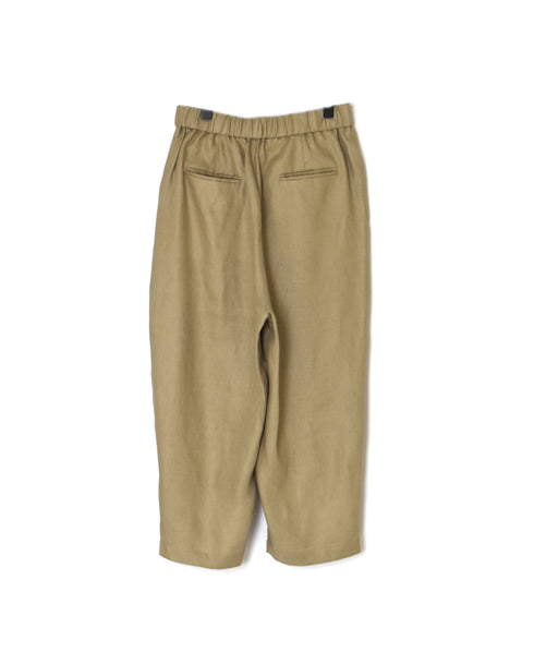 GNMDS2501NLT LINEN TWILL 2TUCK TAPERED EASY PANTS