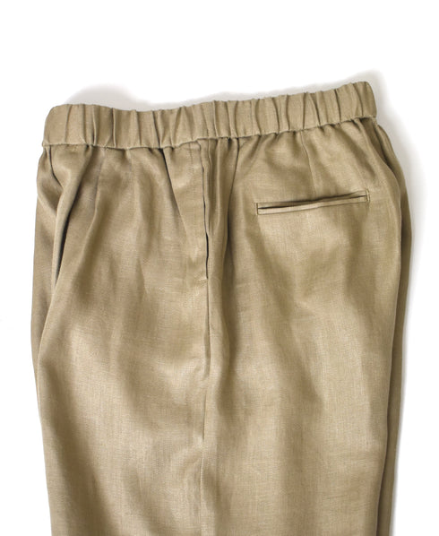 GNMDS2501NLT LINEN TWILL 2TUCK TAPERED EASY PANTS
