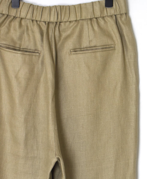 GNMDS2501NLT LINEN TWILL 2TUCK TAPERED EASY PANTS