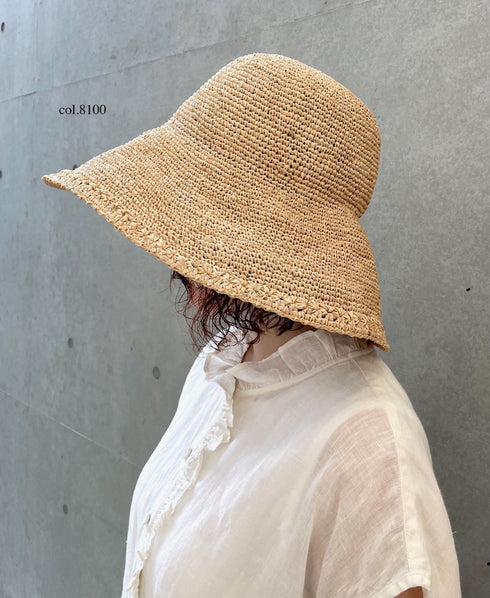 ANMDS2312 RAFFIA HAT