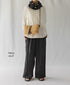 GNSL25041 SLUB VINTAGE CREW-NECK 3/4SL LONG SHIRT