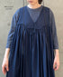 GNSL25041 SLUB VINTAGE CREW-NECK 3/4SL LONG SHIRT