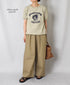 NGT9801 2841 7.2oz HEAVY WEIGHT COTTON "CHIEFTAINS" 7.2oz CREW-NECK S/SL TEE CUFF & HEM RIB