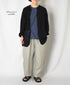 GNMDS2501NLT LINEN TWILL 2TUCK TAPERED EASY PANTS