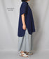 INAM2515FD COTTON FLOWER PRINT GATHERED EASY SKIRT WITH LINING