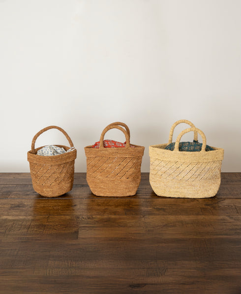 ANMDS2301 RAFFIA M BAG (COMBI)