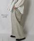 GNMDS2502NLT LINEN TWILL 2TUCK WIDE EASY PANTS