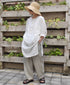 GNMDS2501NLT LINEN TWILL 2TUCK TAPERED EASY PANTS