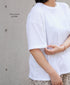 GNSL25052 GEORGETTE JERSEY CREW-NECK T-SHIRT