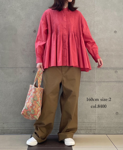 GNAM2551 ORGANIC COTTON HERRINGBONE WORK PANTS