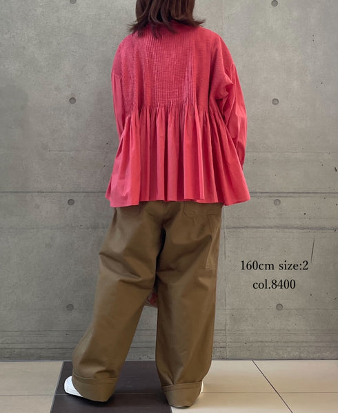 GNAM2551 ORGANIC COTTON HERRINGBONE WORK PANTS
