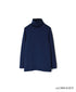 NMF1051 1×1 COTTON RIB TURTLE-NECK L/SL T-SHIRT