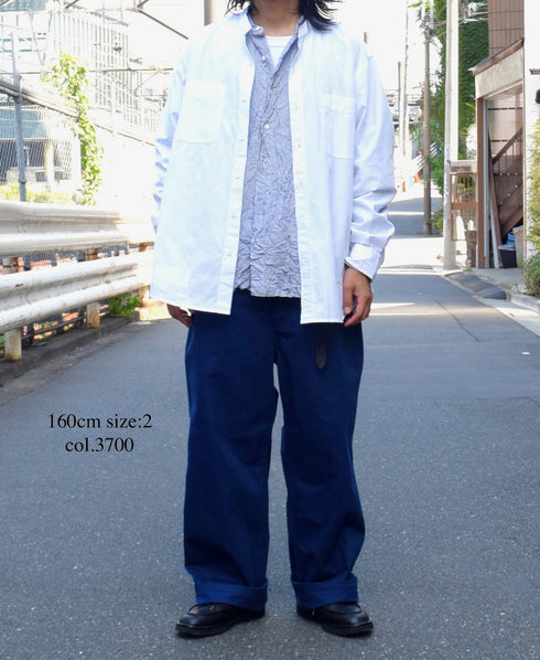 GNAM2551 ORGANIC COTTON HERRINGBONE WORK PANTS