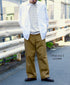 GNAM2551 ORGANIC COTTON HERRINGBONE WORK PANTS