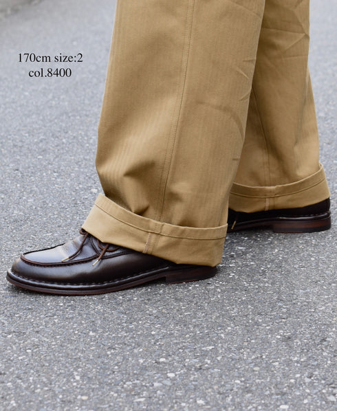 GNAM2551 ORGANIC COTTON HERRINGBONE WORK PANTS