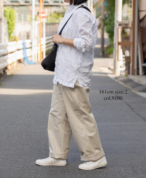 GNAM2551 ORGANIC COTTON HERRINGBONE WORK PANTS