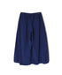 INAM2556PD 40s POPLIN OVERDYE WRAP CULOTTES WITH SEAM POCET
