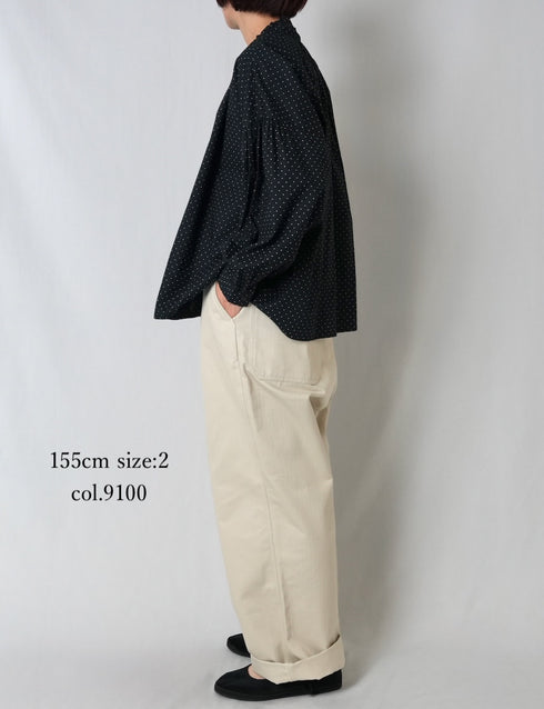 GNAM2551 ORGANIC COTTON HERRINGBONE WORK PANTS