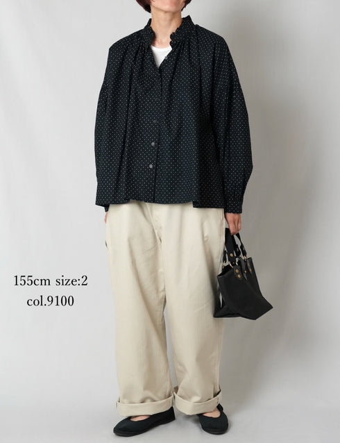 GNAM2551 ORGANIC COTTON HERRINGBONE WORK PANTS