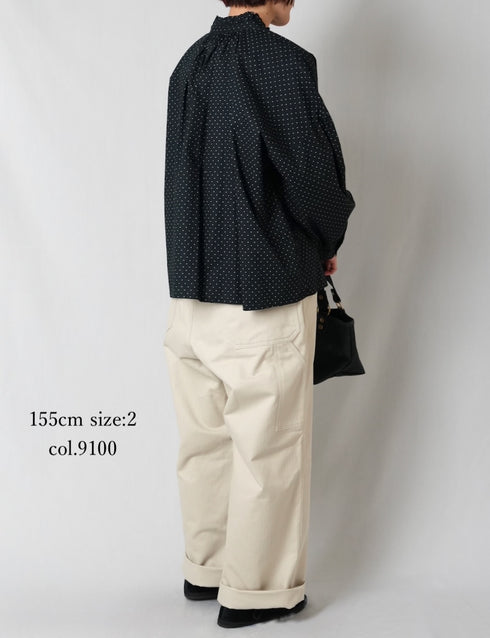 GNAM2551 ORGANIC COTTON HERRINGBONE WORK PANTS