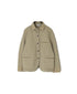 NAM0202BP COTTON QUILT SHIRTS COLLAR JACKET