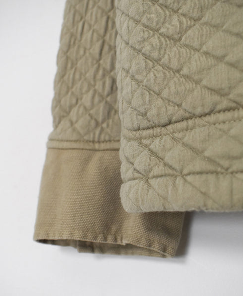 NAM0202BP COTTON QUILT SHIRTS COLLAR JACKET
