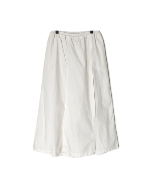 INAM2556PD 40s POPLIN OVERDYE WRAP CULOTTES WITH SEAM POCET