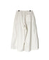 INAM2556PD 40s POPLIN OVERDYE WRAP CULOTTES WITH SEAM POCET