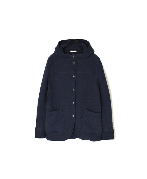 NAM0555P COTTON QUILT HOODED JACKET