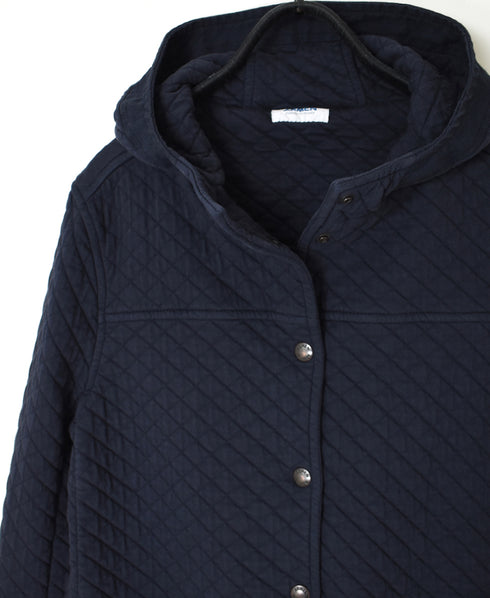 NAM0555P COTTON QUILT HOODED JACKET
