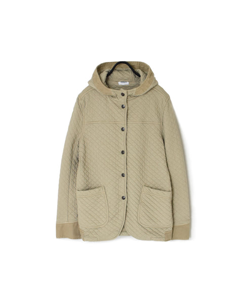 NAM0555P COTTON QUILT HOODED JACKET