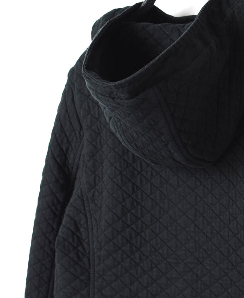NAM0555P COTTON QUILT HOODED JACKET